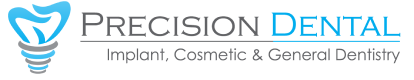 Precision Dental logo footer